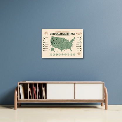 Jurassic World Dinosaur Sightings Limited Edition A3 Art Print