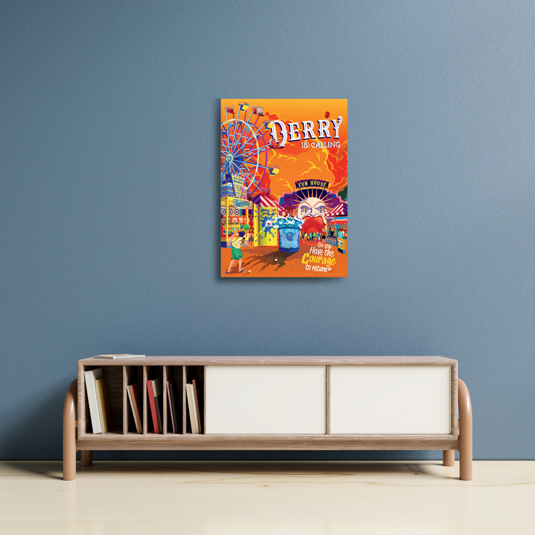 IT Derry Art Print – Fanattik