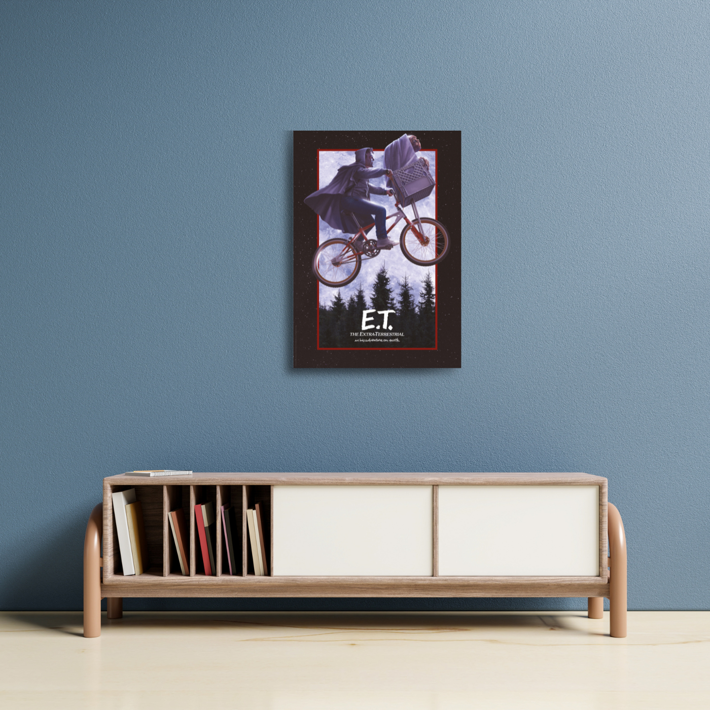 E.T. Limited Edition Bicycle A3 Art Print