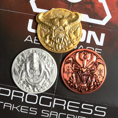 DOOM Limited Edition Set of 3 Arcade Mode Medallion Collection