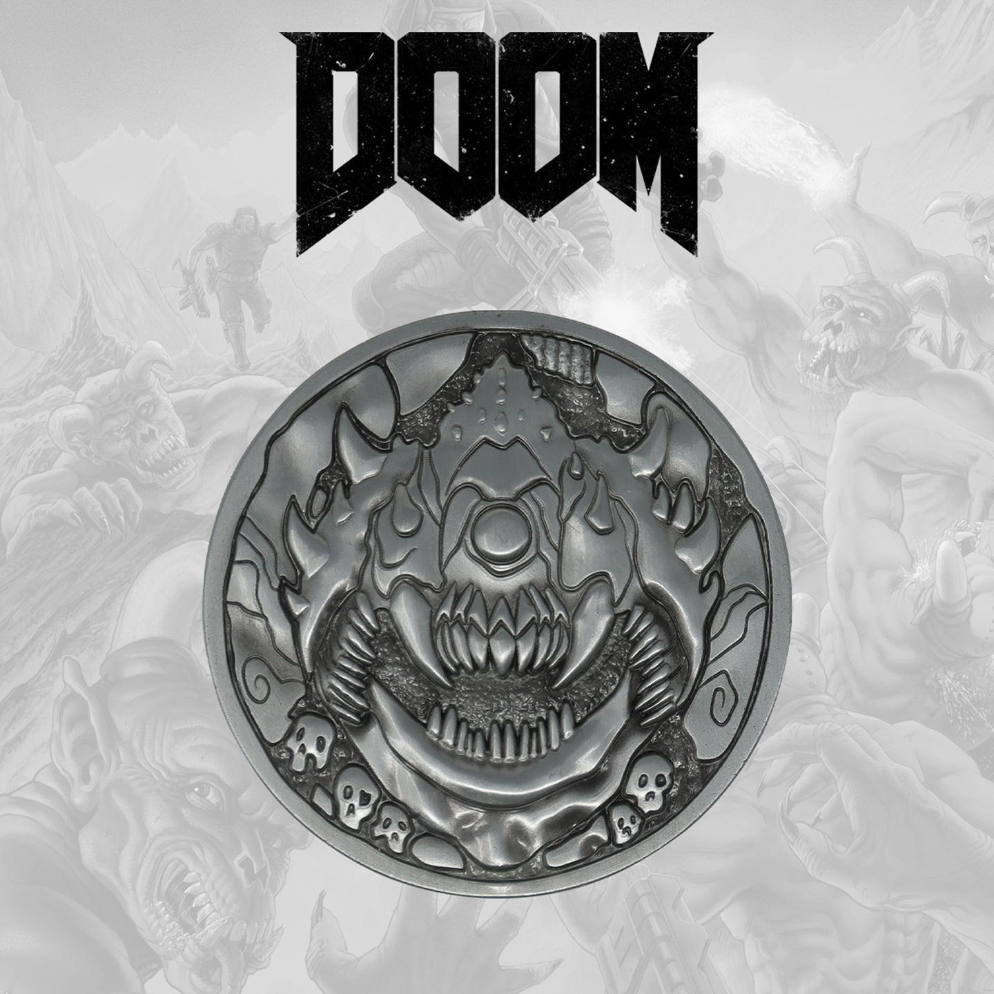 DOOM Limited Edition Cacodemon Medallion