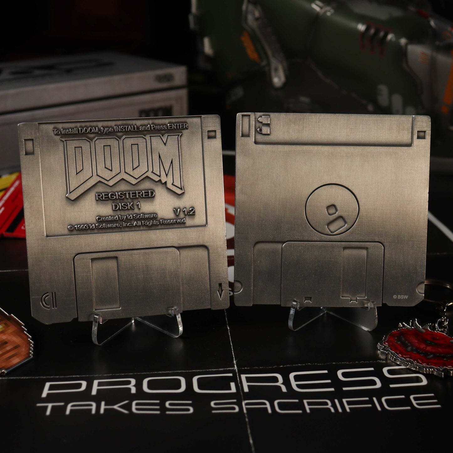 DOOM Floppy Disk Limited Edition Replica