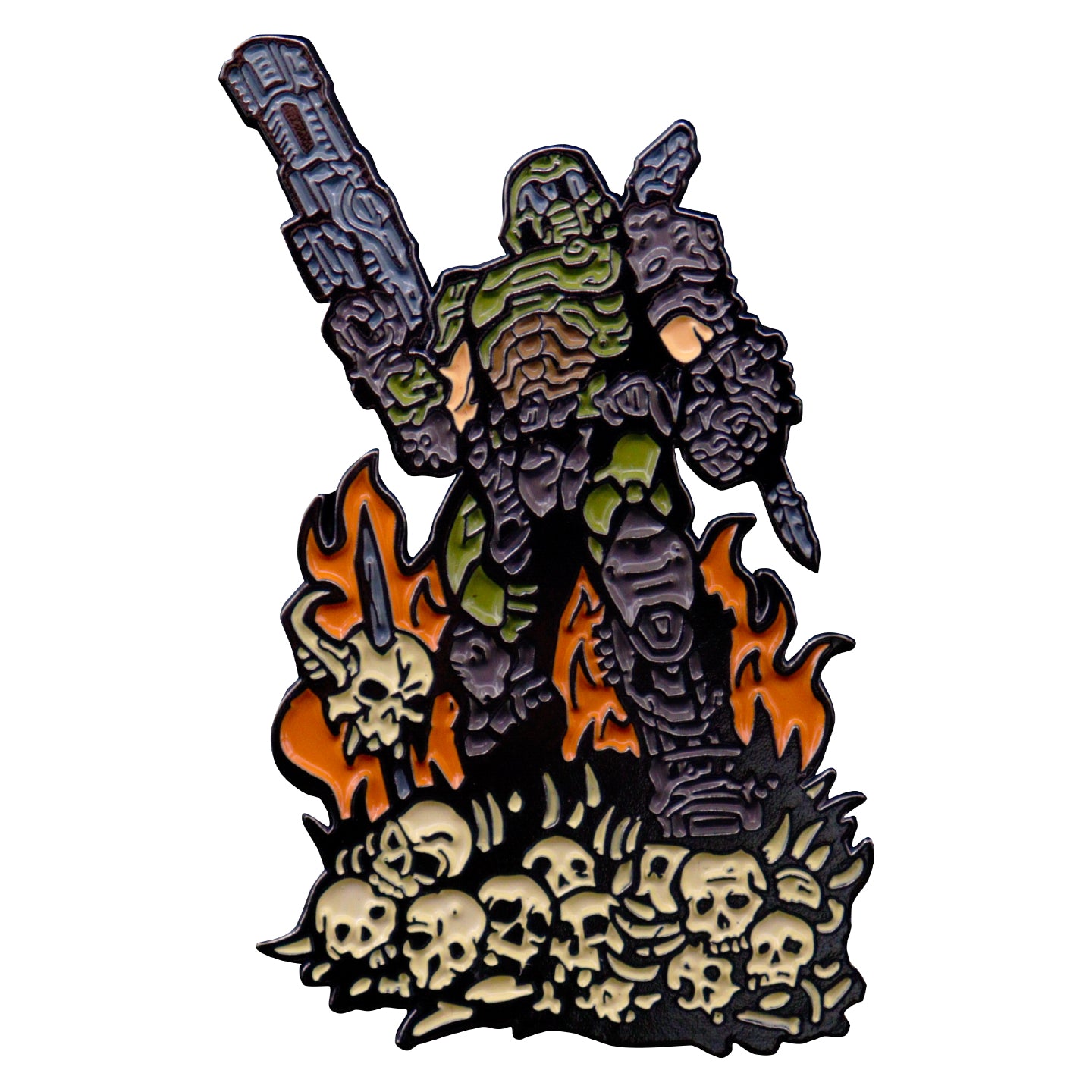 DOOM Eternal Limited Edition Doom Slayer Enamel Pin Badge