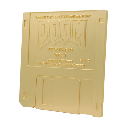 DOOM - Floppy Disk Limited Edition Imitation Gold Plated Replica