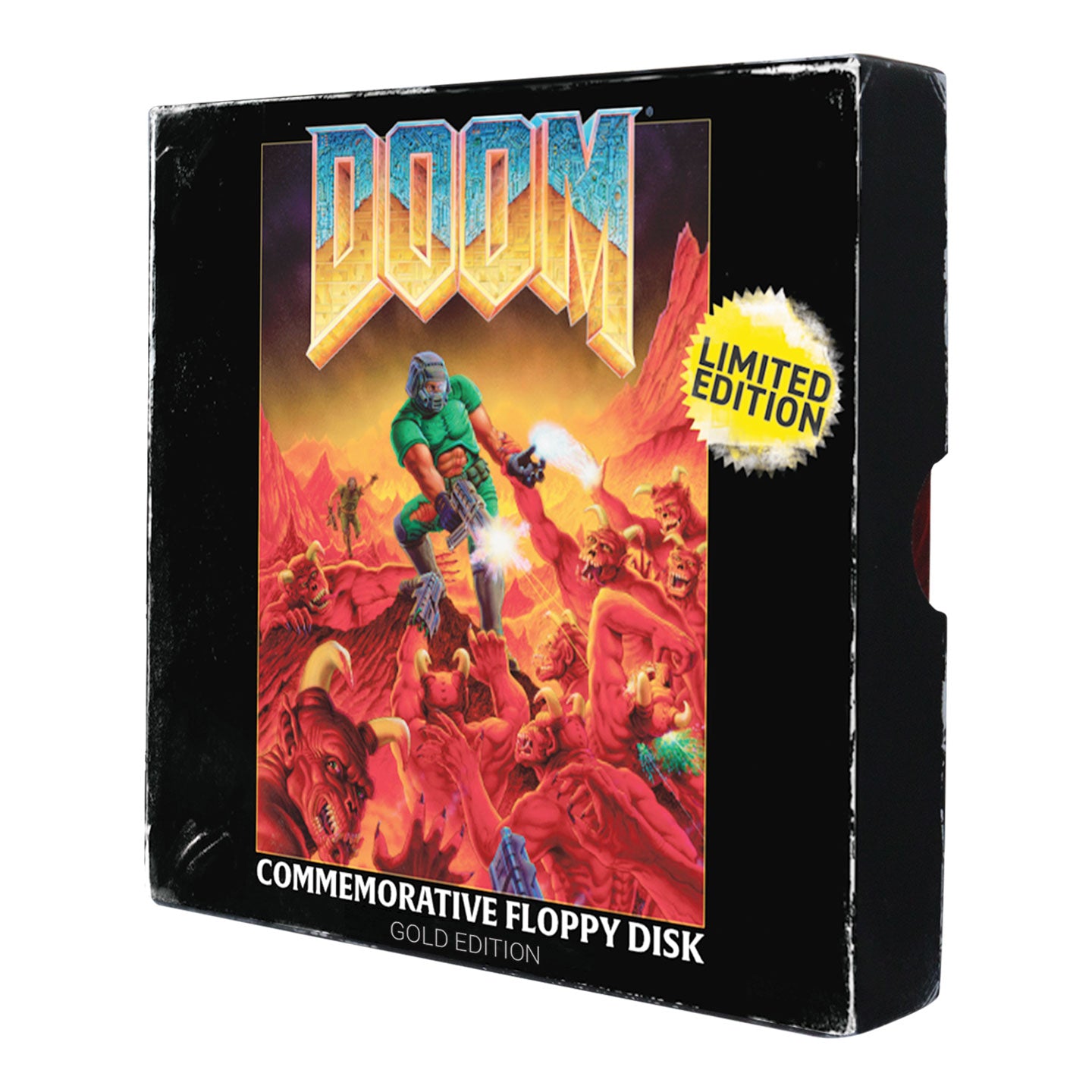 DOOM - Floppy Disk Limited Edition Imitation Gold Plated Replica