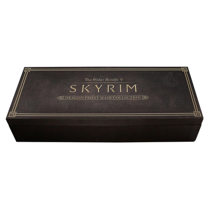 The Elder Scrolls V: Skyrim Set of 4 Scaled Replica Dragon Priest Masks