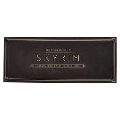 The Elder Scrolls V: Skyrim Set of 4 Scaled Replica Dragon Priest Masks