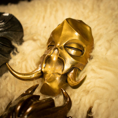 The Elder Scrolls V: Skyrim Set of 4 Scaled Replica Dragon Priest Masks