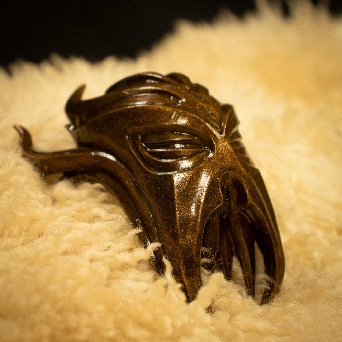 The Elder Scrolls V: Skyrim Set of 4 Scaled Replica Dragon Priest Masks