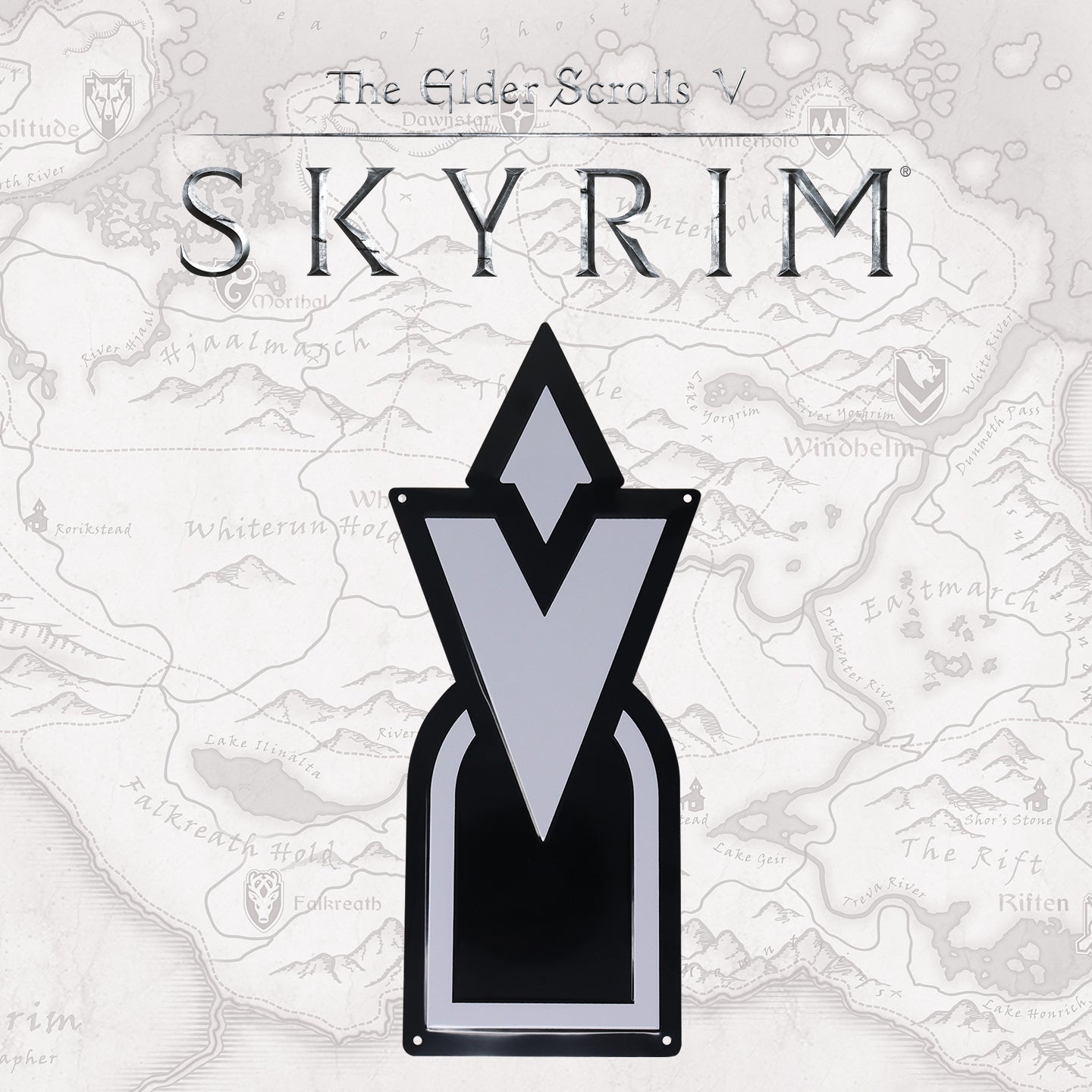 The Elder Scrolls V: Skyrim Quest Marker Tin Sign