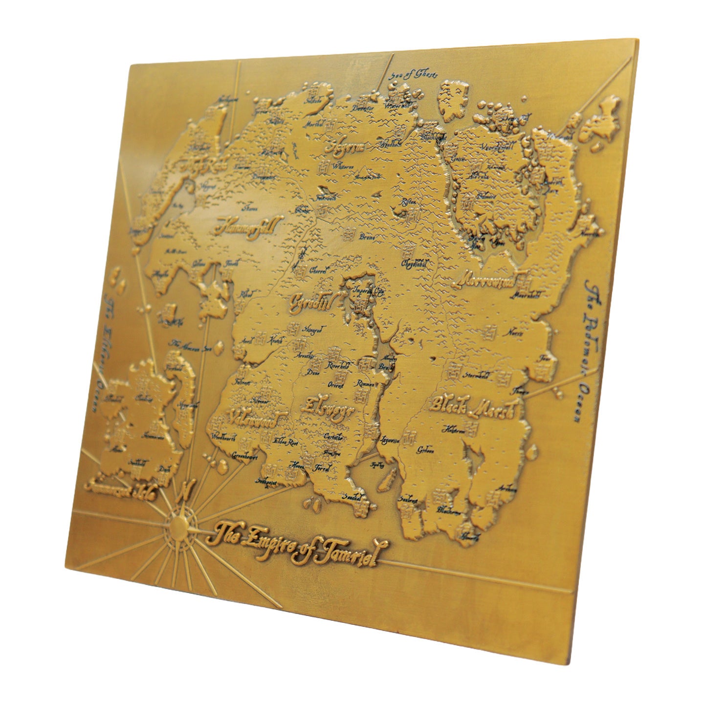 The Elder Scrolls – Limited Edition Metal Map of Tamriel