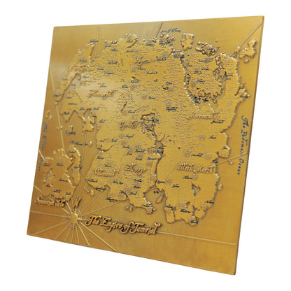 The Elder Scrolls – Limited Edition Metal Map of Tamriel