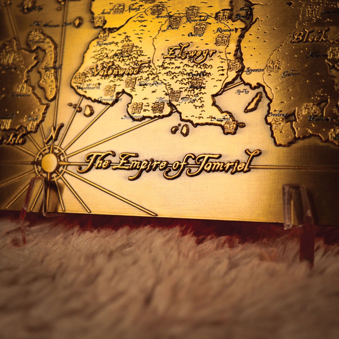 The Elder Scrolls – Limited Edition Metal Map of Tamriel