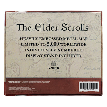 The Elder Scrolls – Limited Edition Metal Map of Tamriel