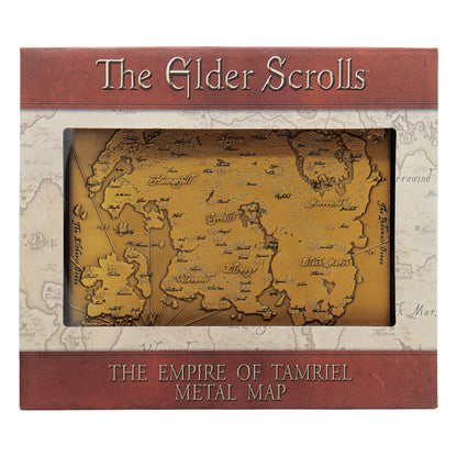 The Elder Scrolls – Limited Edition Metal Map of Tamriel