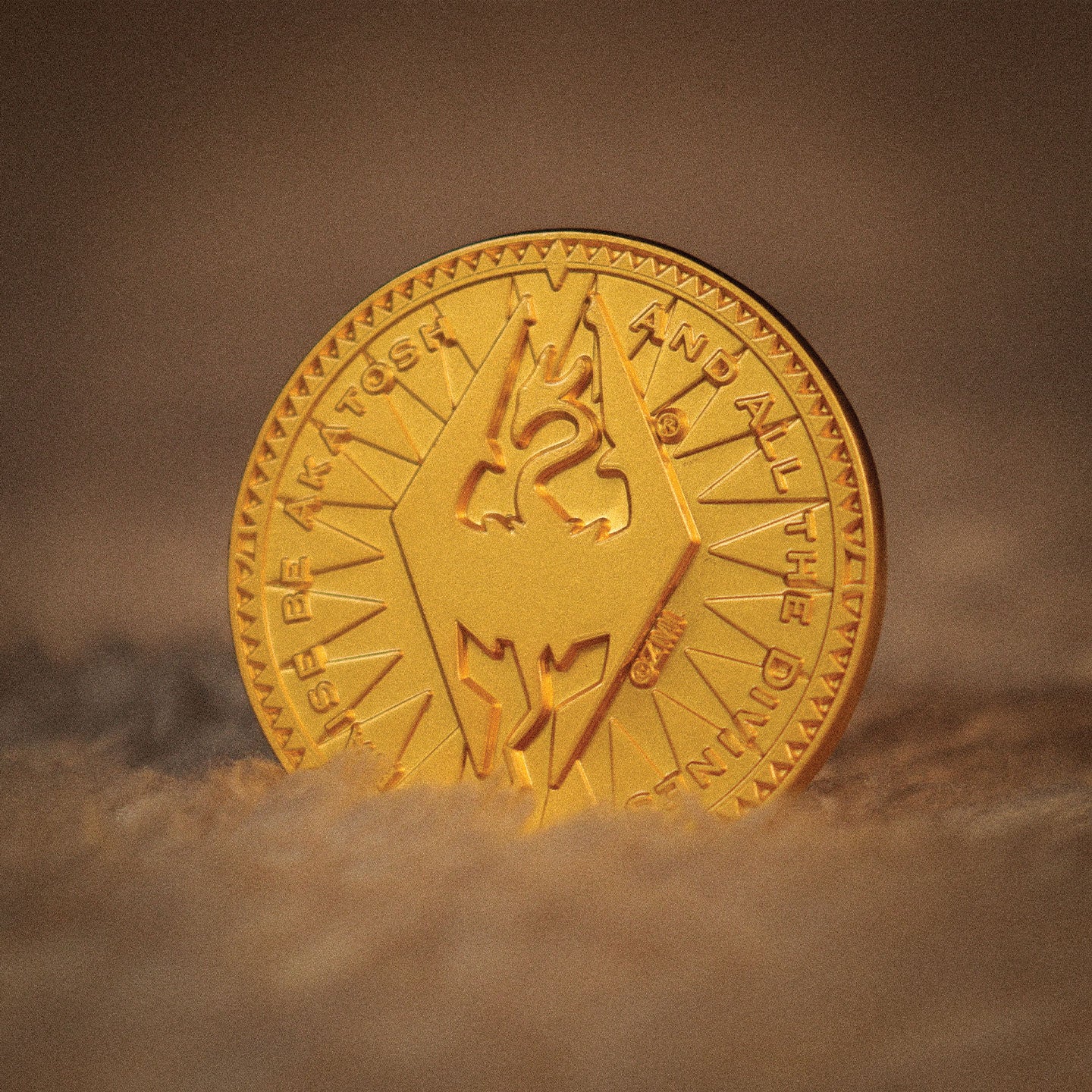 The Elder Scrolls Septim Coin – Misty Gold Edition