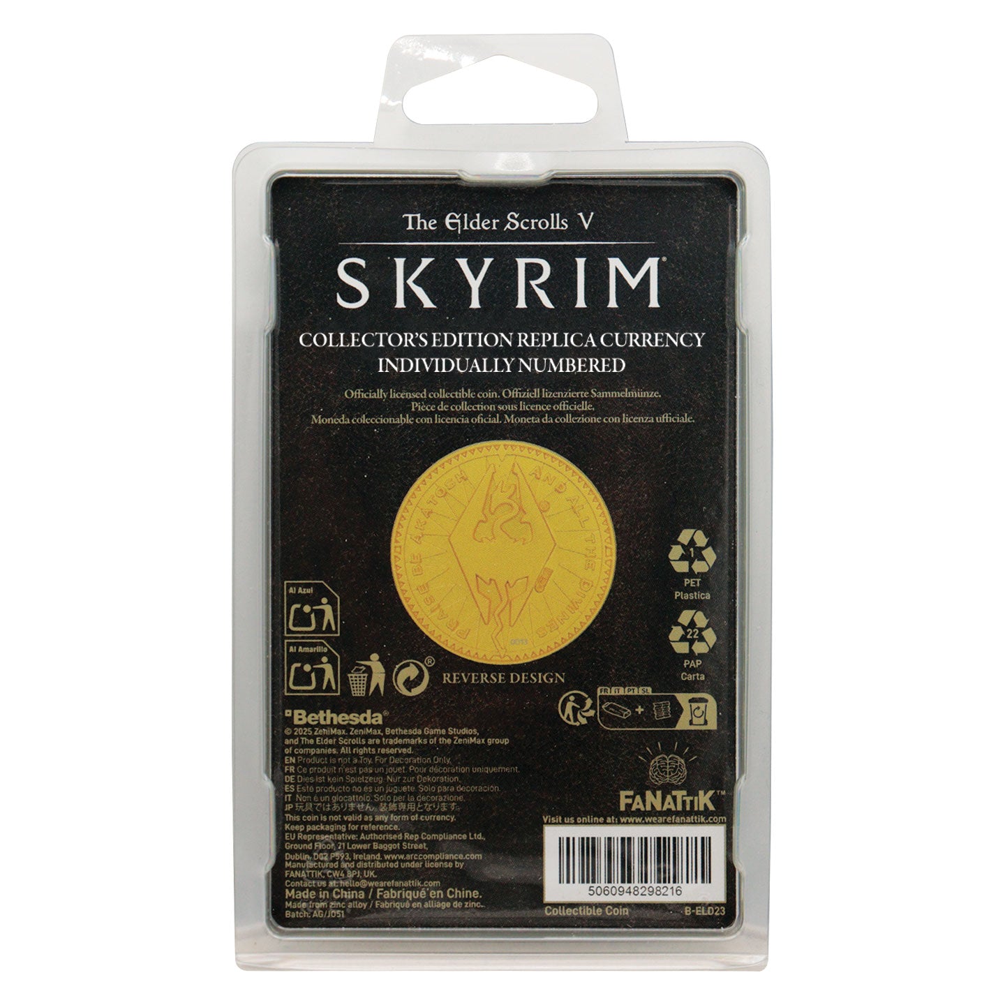 The Elder Scrolls Septim Coin – Misty Gold Edition