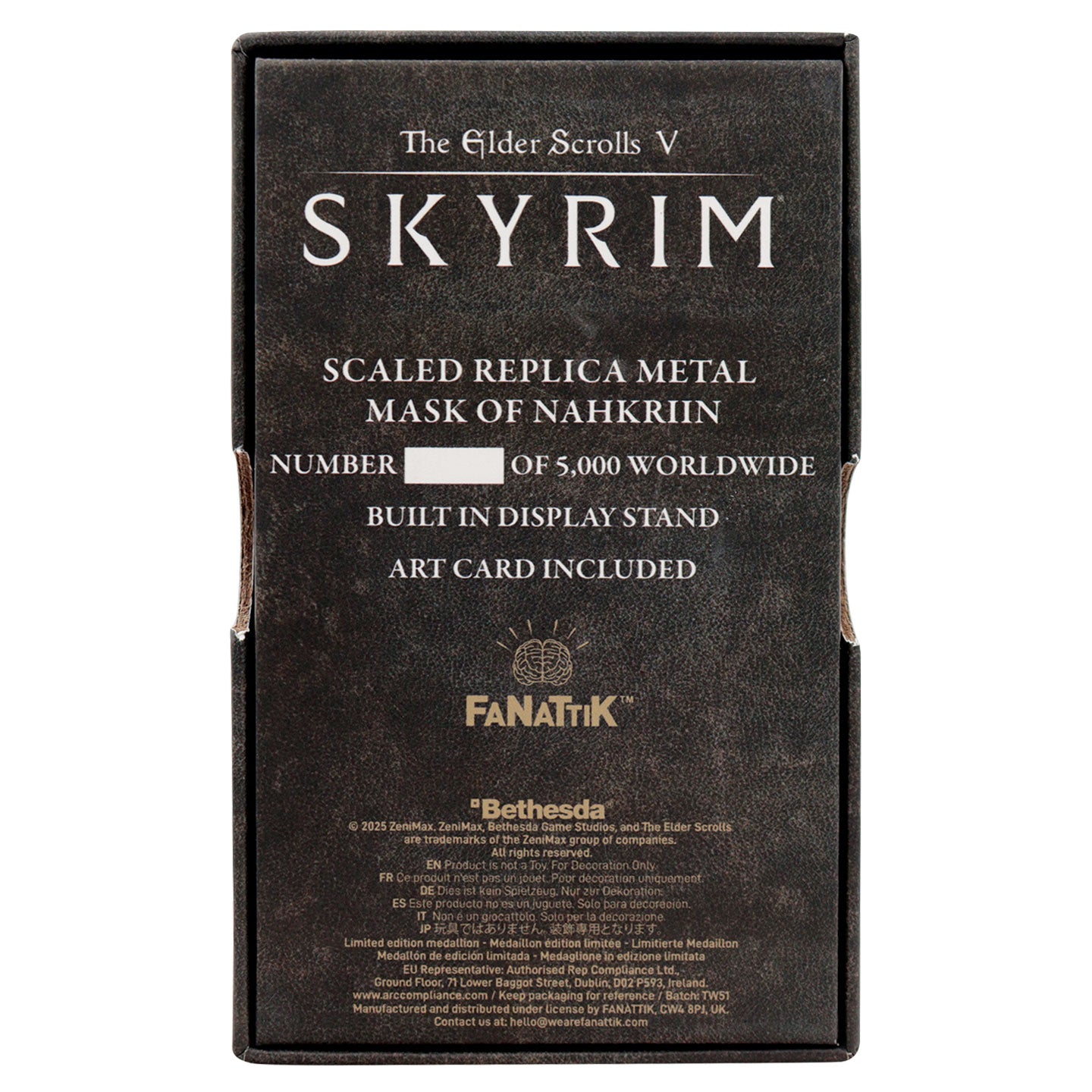 The Elder Scrolls V: Skyrim Nahkriin Dragon Priest Mask Replica