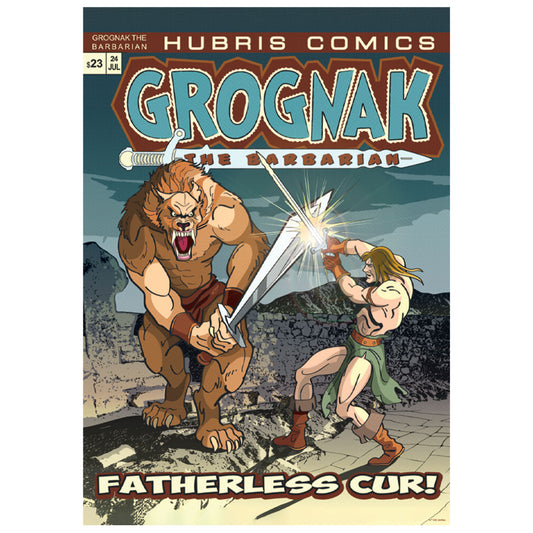 Fallout Grognak Limited Edition A3 Art Print