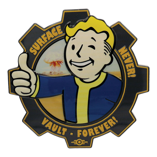 Fallout Vault Boy Resin Plaque