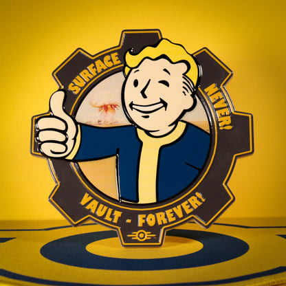 Fallout Vault Boy Resin Plaque