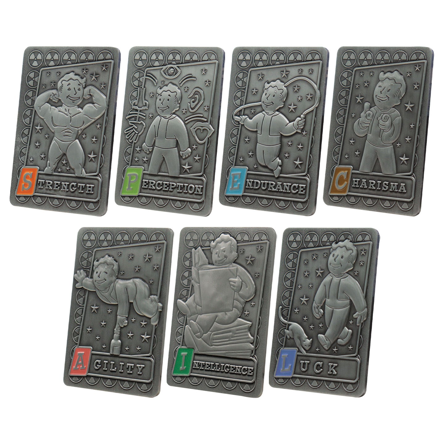 Fallout – S.P.E.C.I.A.L. Perk Card Ingot Collector's Album – Fanattik