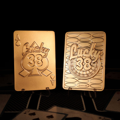 Fallout: New Vegas - Lucky 38 Imitation Gold Casino Set
