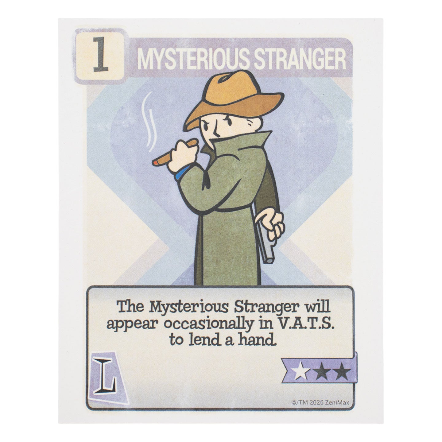 Fallout - Pip-Boy Limited Edition Lenticular Ingot – Mysterious Stranger Variant
