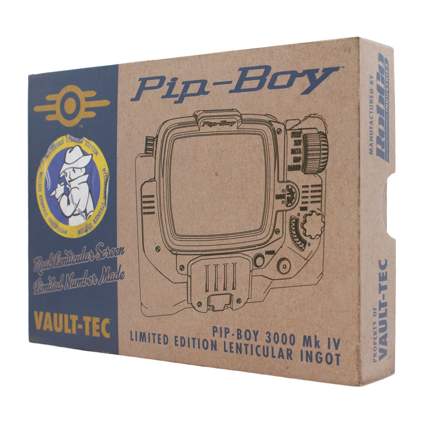 Fallout - Pip-Boy Limited Edition Lenticular Ingot – Mysterious Stranger Variant