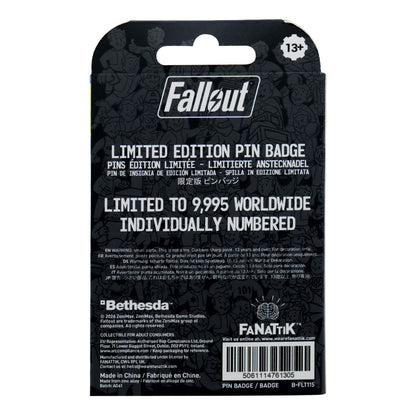 Fallout – Vault Door 111 Hinged Pin Badge