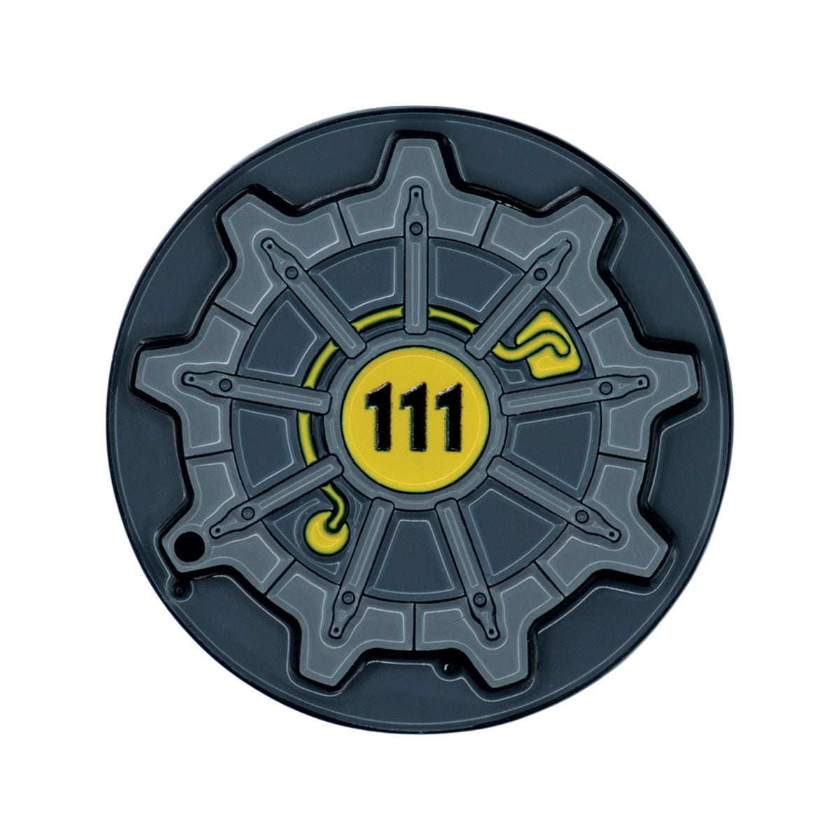 Fallout – Vault Door 111 Hinged Pin Badge