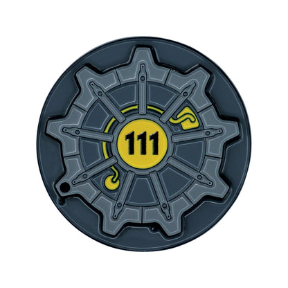 Fallout – Vault Door 111 Hinged Pin Badge