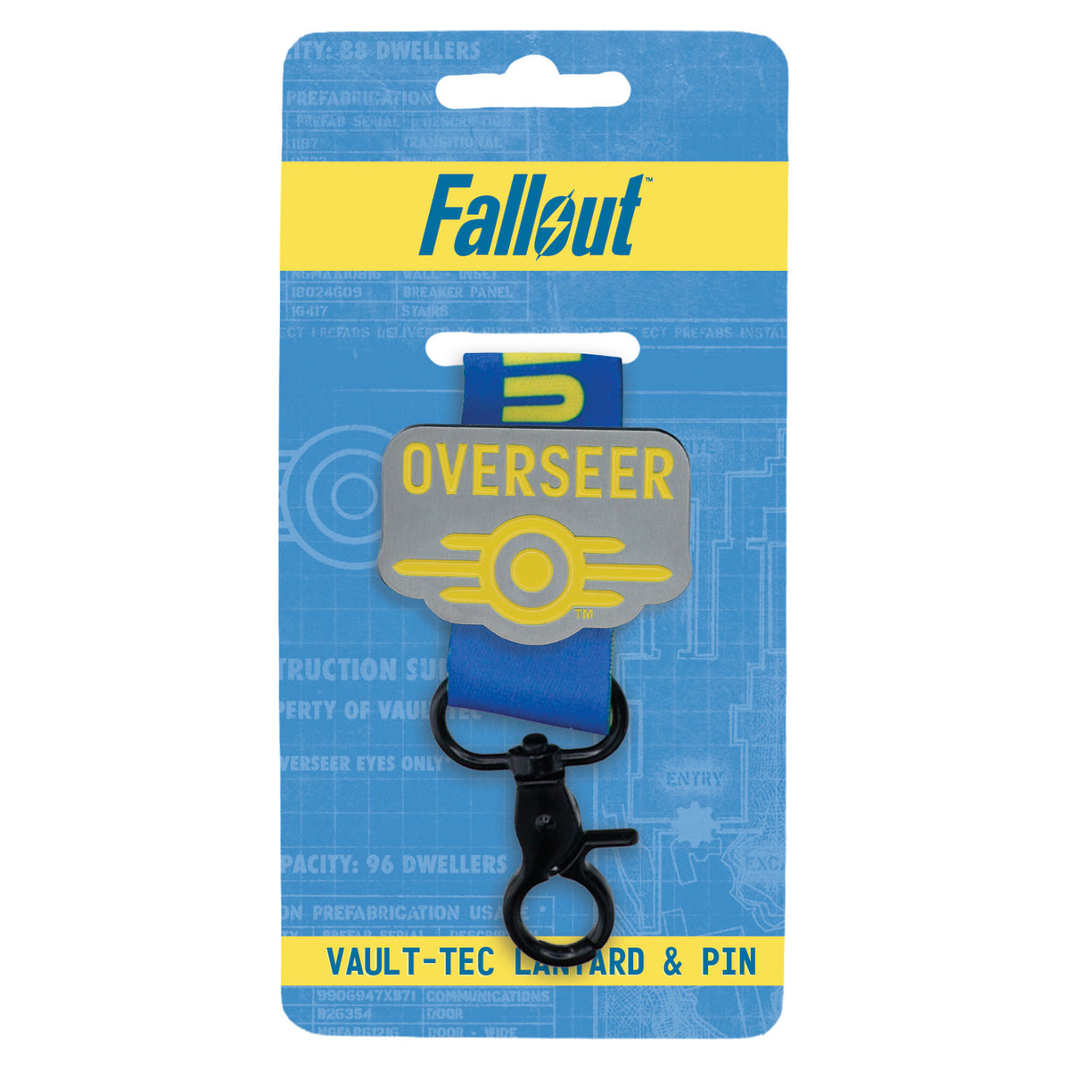Fallout – Vault-Tec Overseer Lanyard and Pin Set