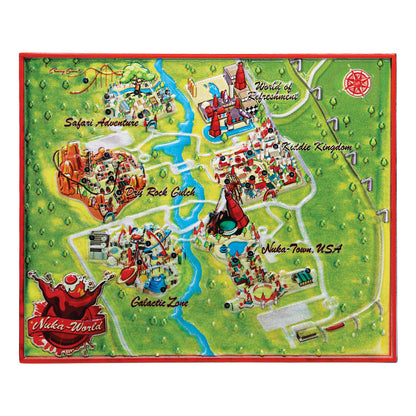 Fallout - Limited Edition Nuka-World Metal Map