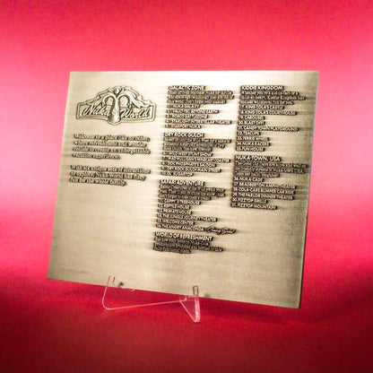 Fallout - Limited Edition Nuka-World Metal Map