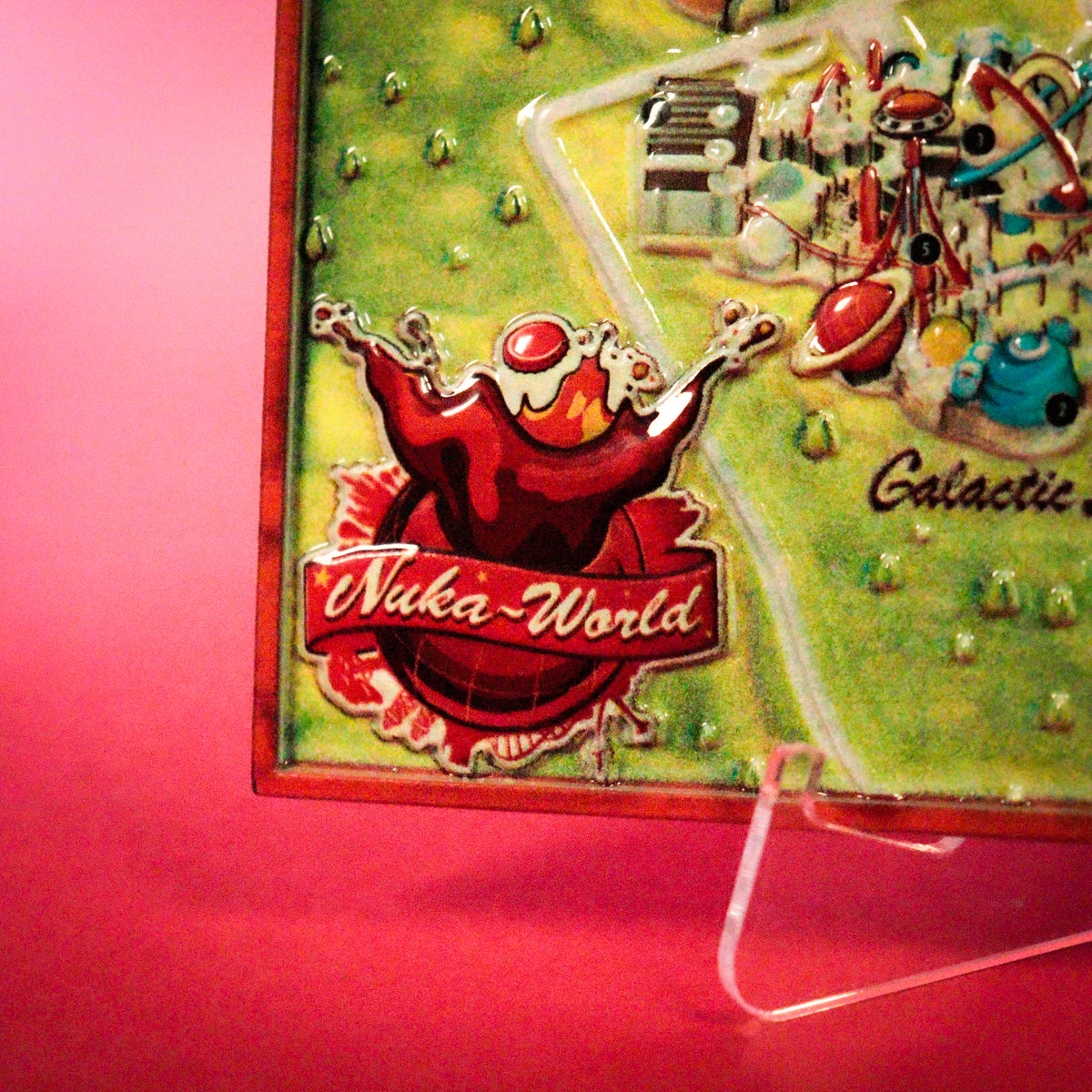 Fallout - Limited Edition Nuka-World Metal Map