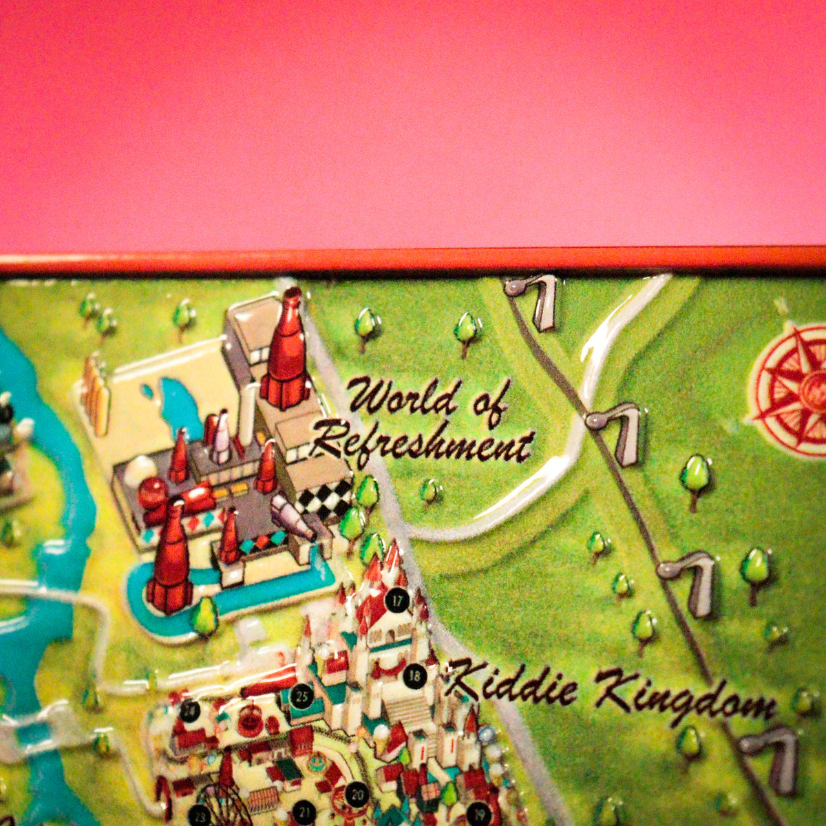 Fallout - Limited Edition Nuka-World Metal Map