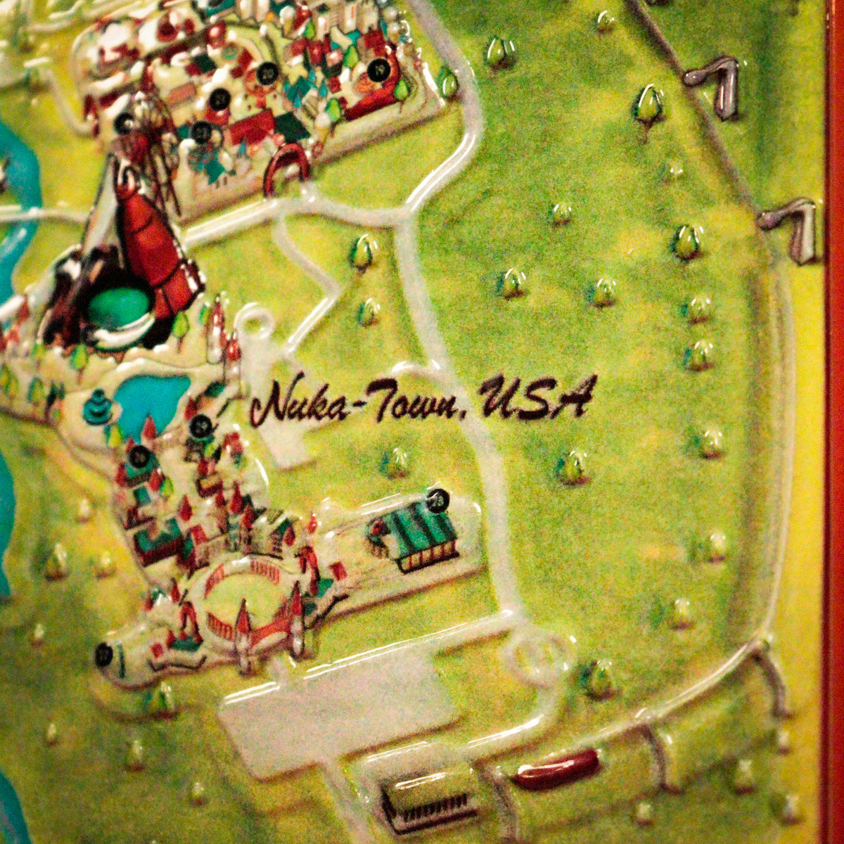 Fallout - Limited Edition Nuka-World Metal Map