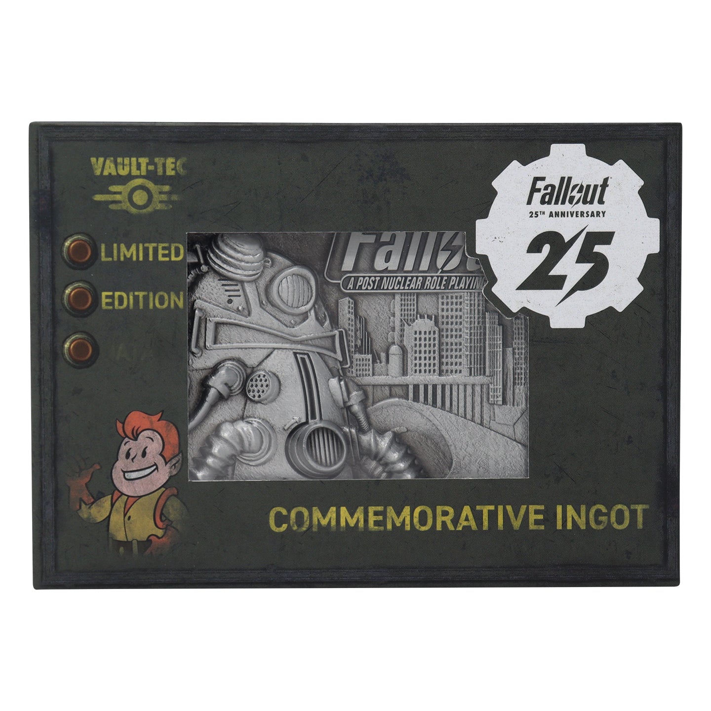 Fallout Limited Edition 25th Anniversary Ingot