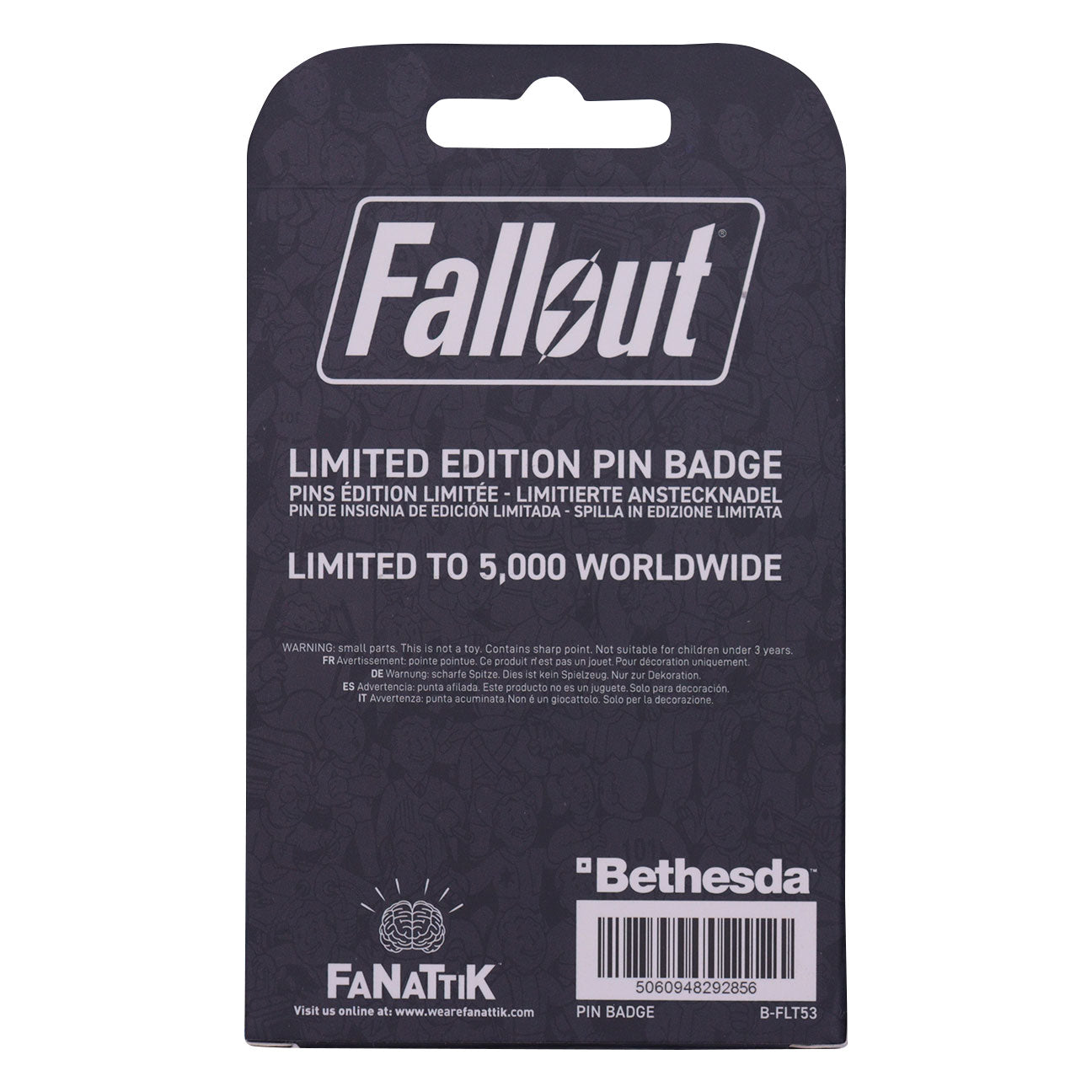 Fallout Limited Edition Vault Boy Pin Badge