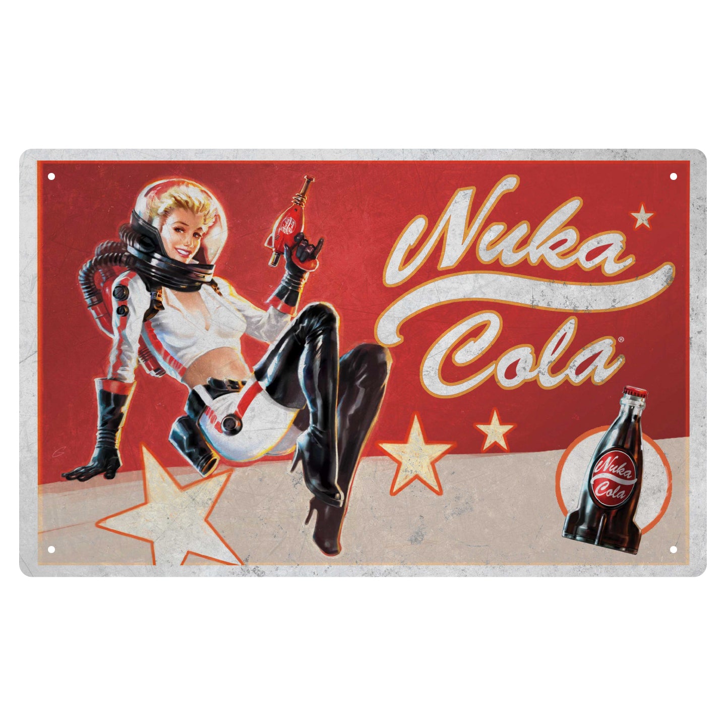 Fallout Set of 3 Tin Signs Nuka-Cola