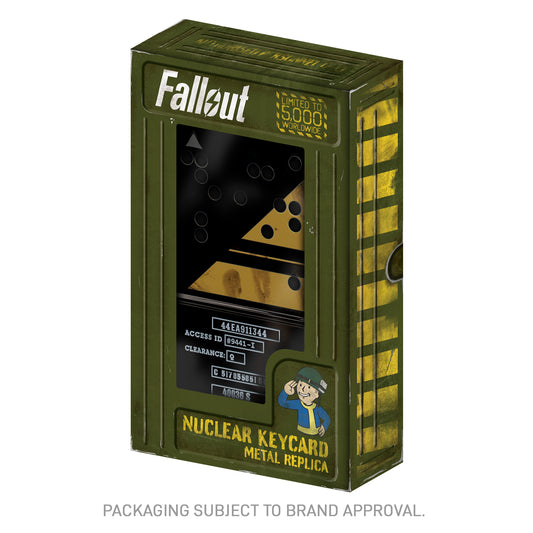 Limited edition Fallout Nuclear Keycard Replica from Fanattik