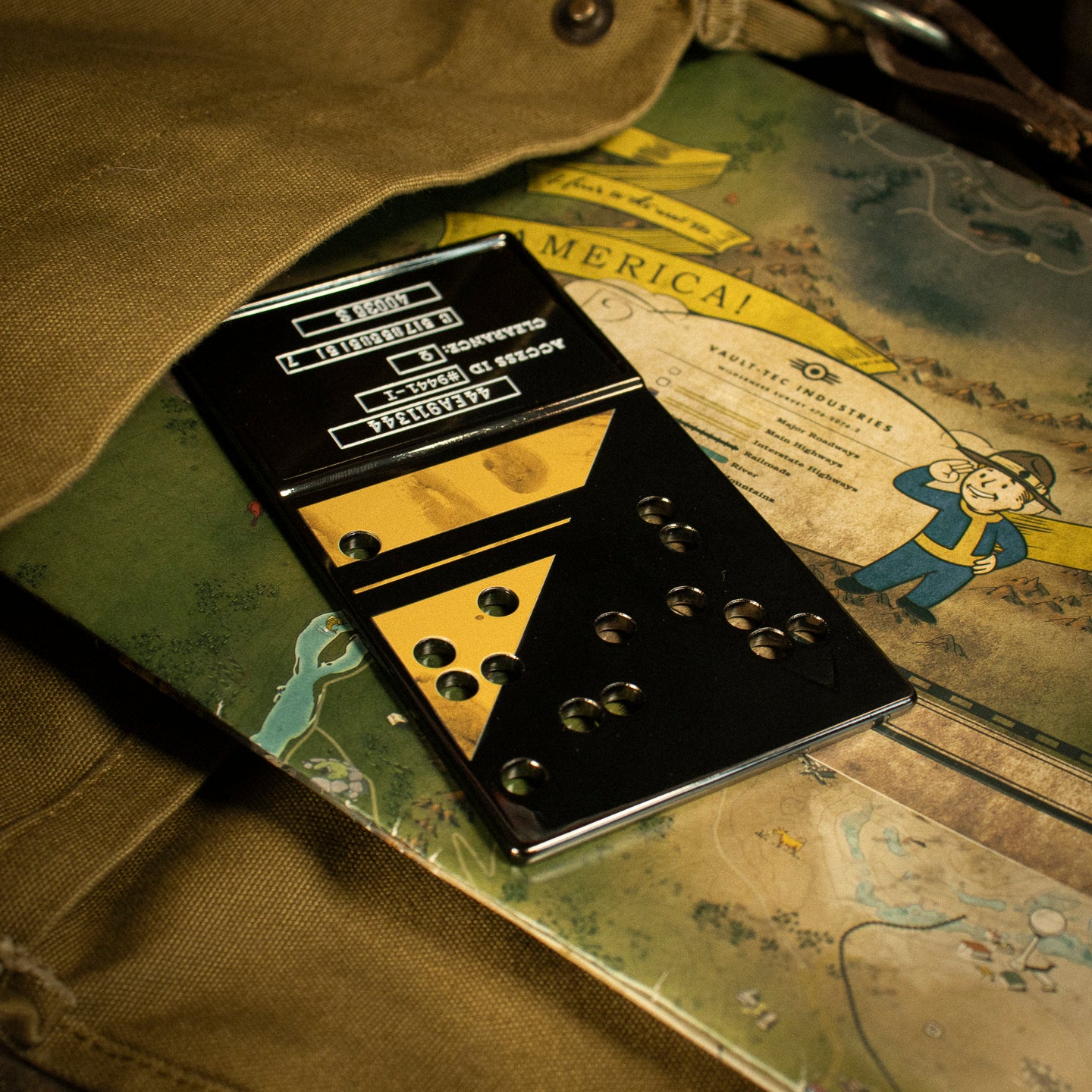 Limited edition Fallout Nuclear Keycard Replica from Fanattik