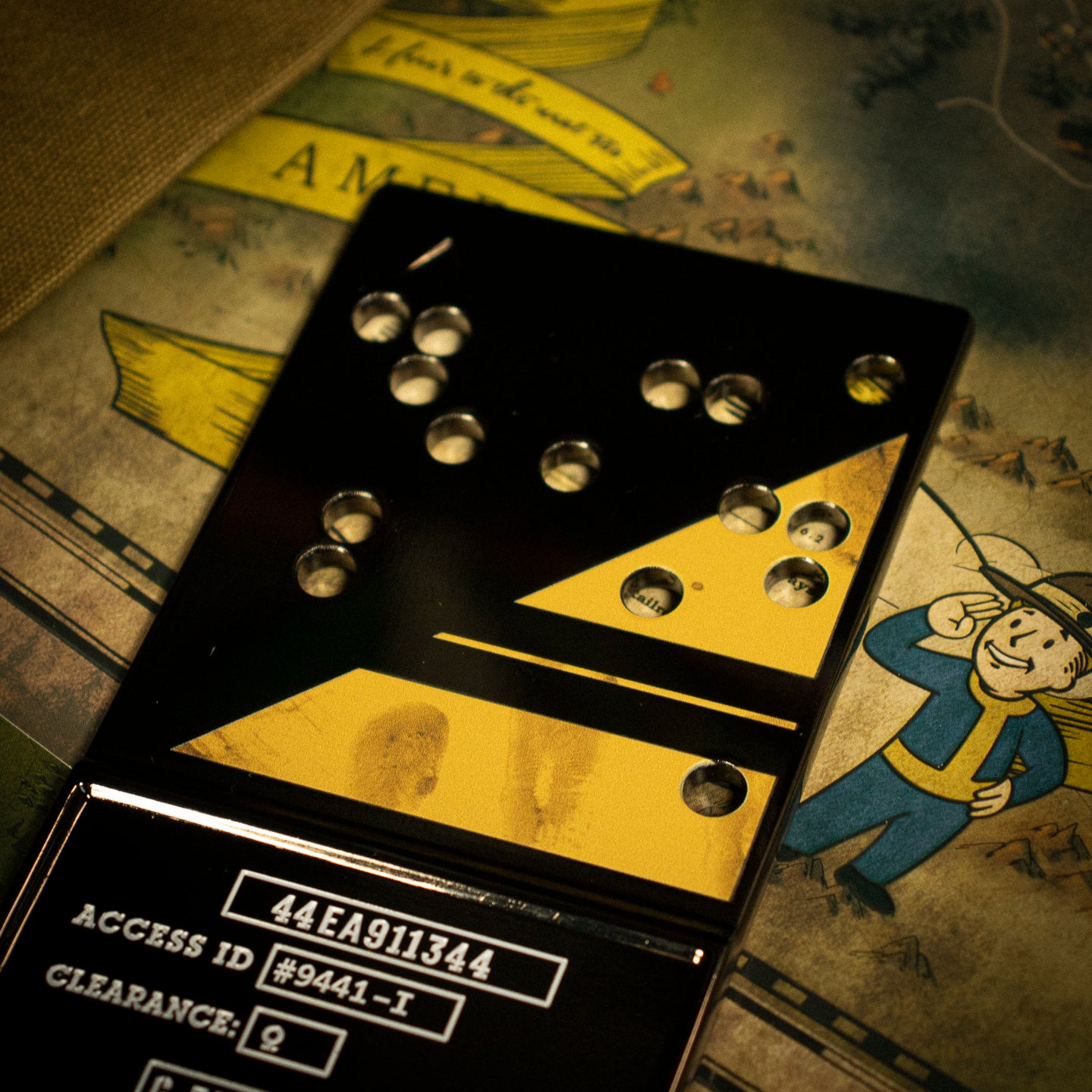 Limited edition Fallout Nuclear Keycard Replica from Fanattik