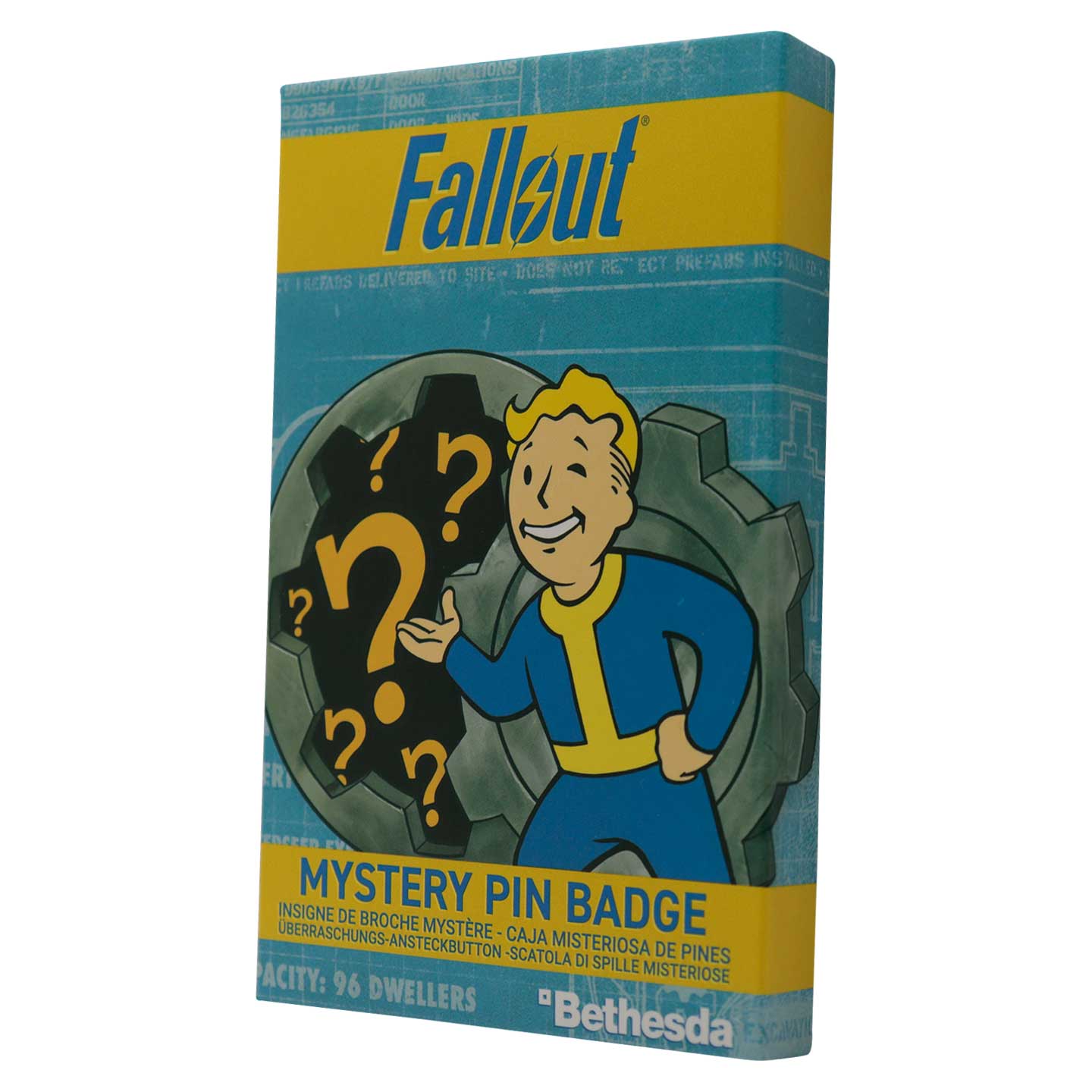 Limited edition Fallout mystery pin badge set from Fanattik