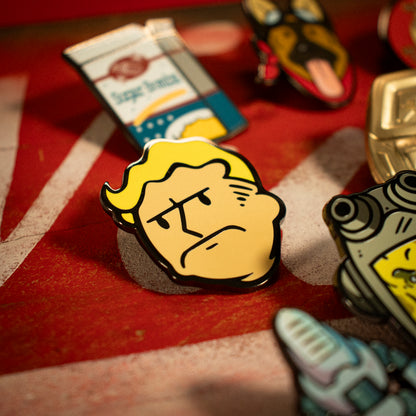 Limited edition Fallout mystery pin badge set from Fanattik