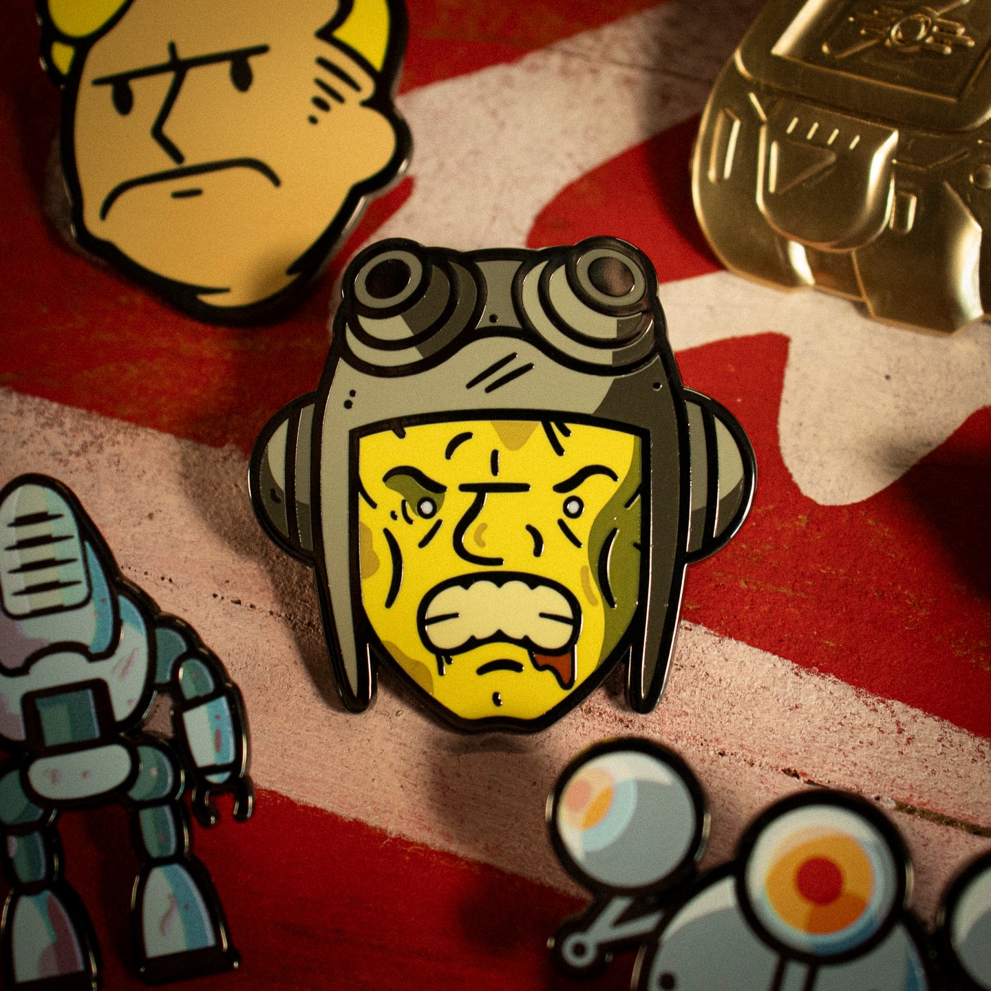 Limited edition Fallout mystery pin badge set from Fanattik