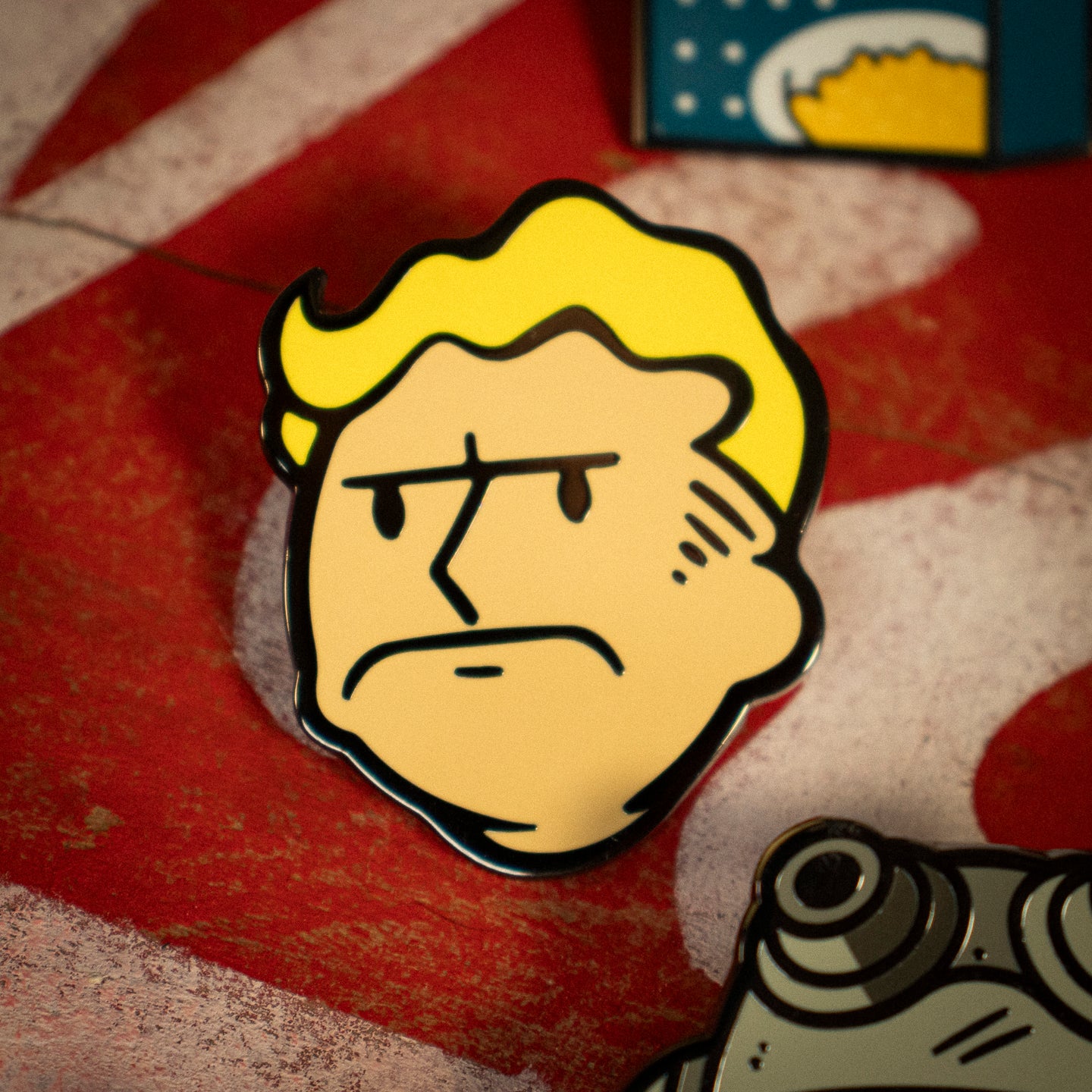 Limited edition Fallout mystery pin badge set from Fanattik