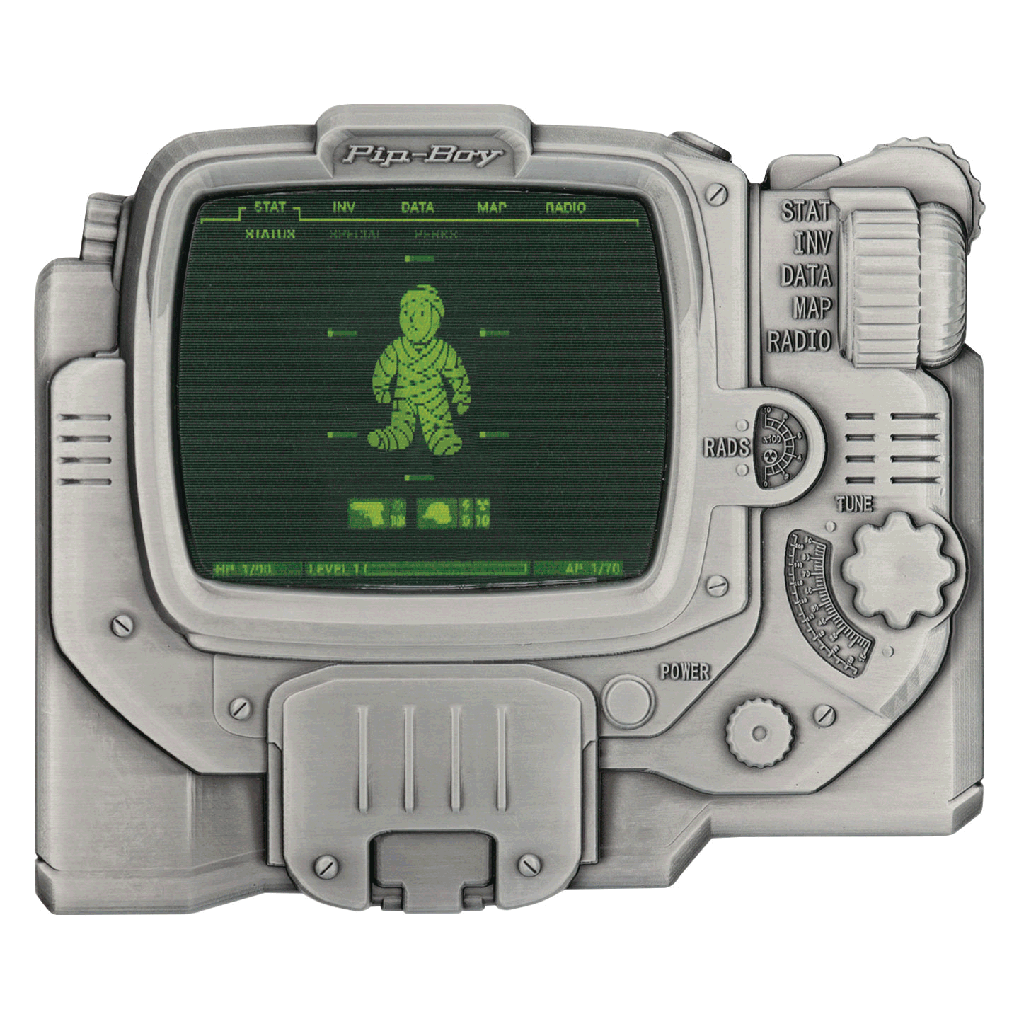 Lingot Lenticulé Pip-Boy Fallout 80 x 94 mm 5000 ex – Fanattik Lingot Lenticulé Pip-Boy Fallout 80 x 94 mm 5000 ex – Fanattik