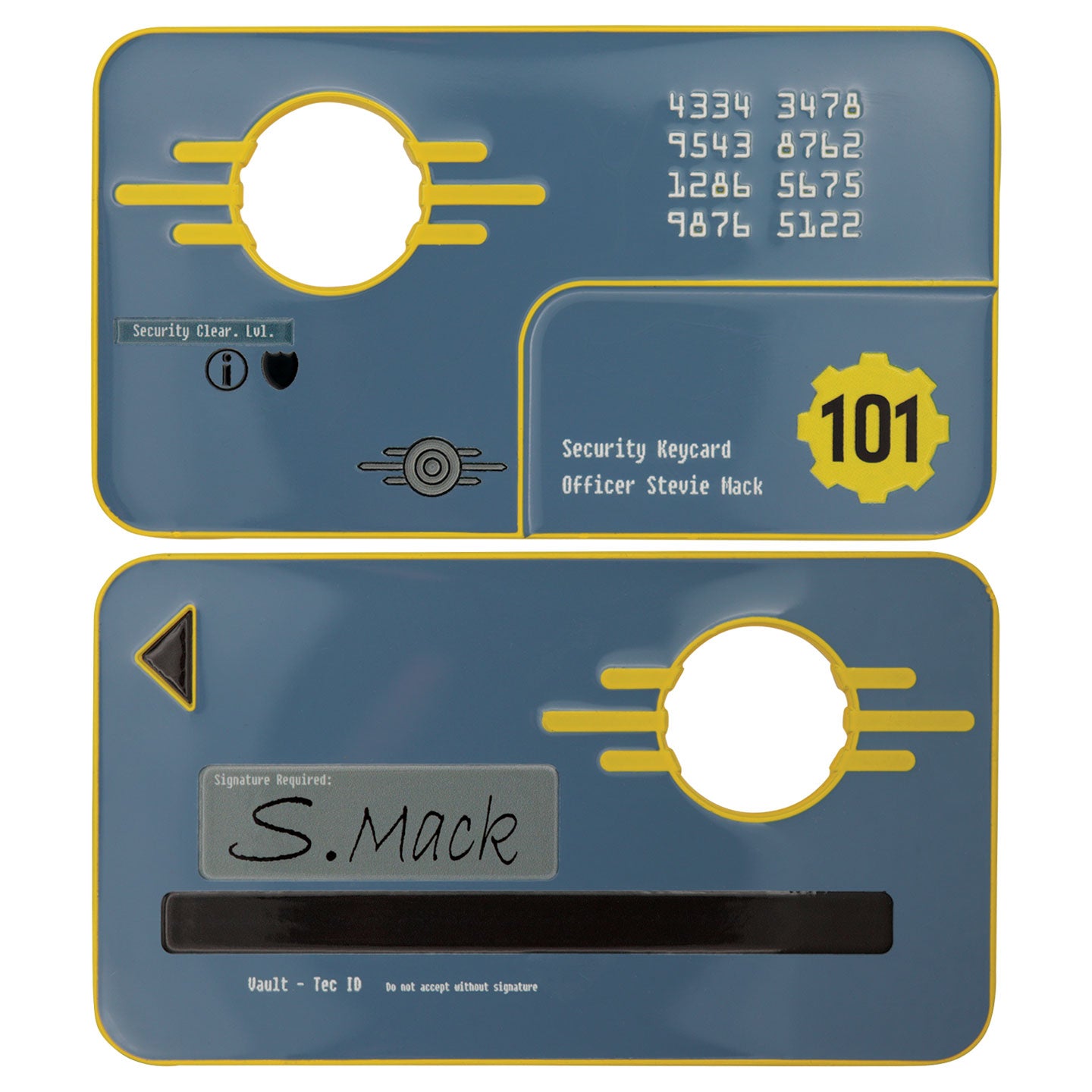 Fallout 3 Vault 101 Limited Edition Security Keycard Replica